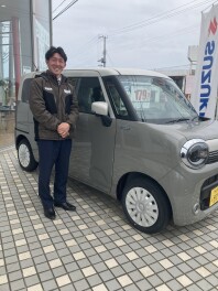 新人営業冨山珠羅人、週末に向けて気合が入ってます。